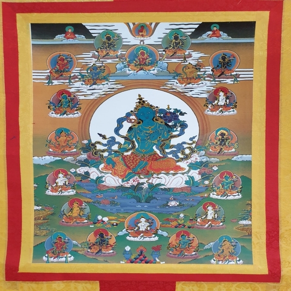 Tranh Thangka Tara Lục Độ Mẫu_120x80cm